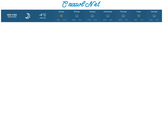 weather screenshot