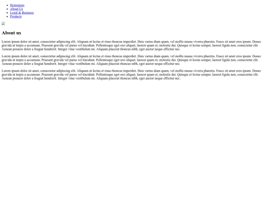 test screenshot