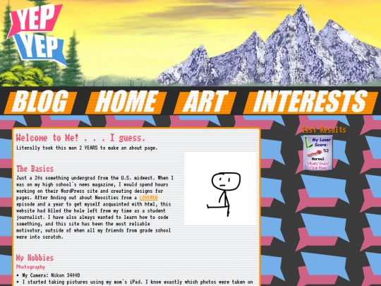 About-Me screenshot
