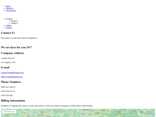 contact screenshot