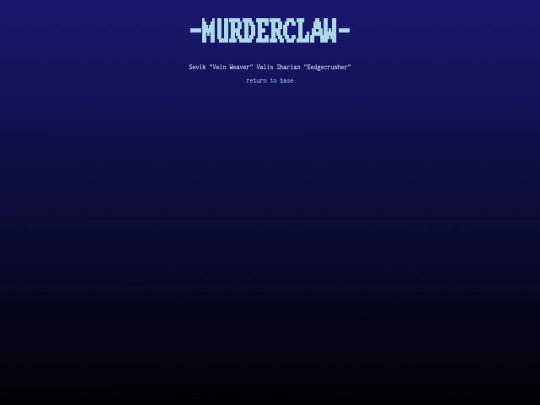 murderclaw screenshot