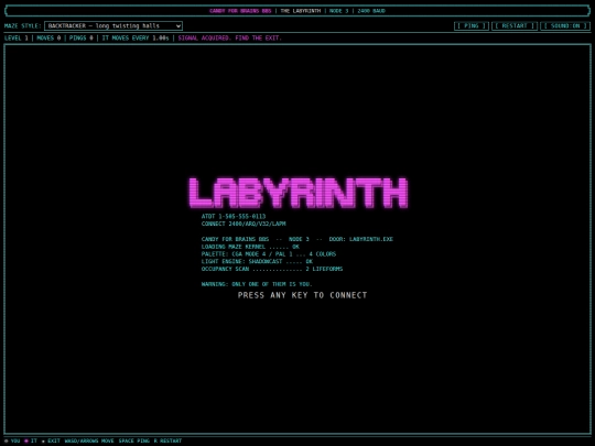 maze screenshot