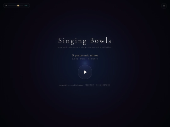 singingbowl screenshot