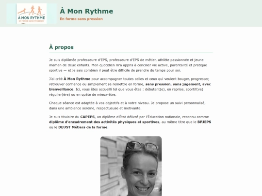 a mon rythme screenshot