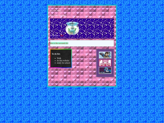 myfirstsite screenshot