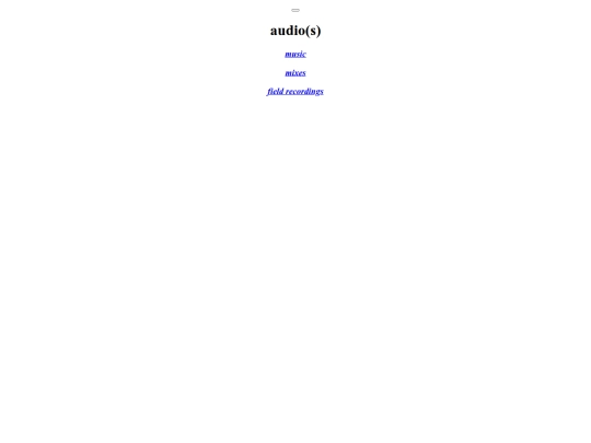 audio screenshot