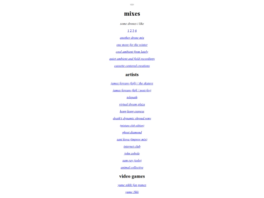 mixes screenshot