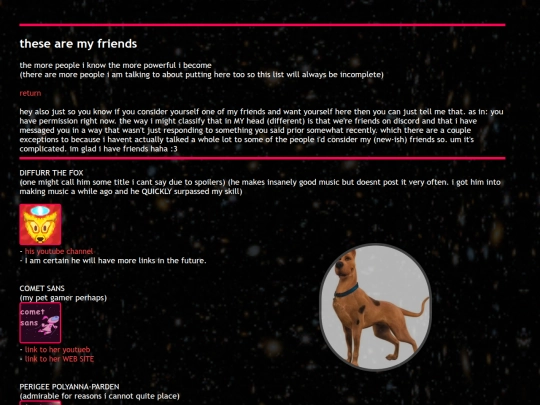 friends screenshot
