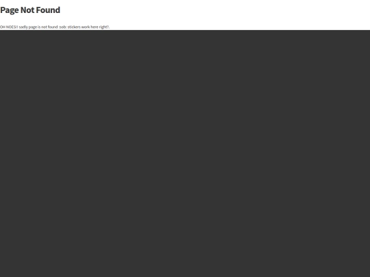 not_found screenshot