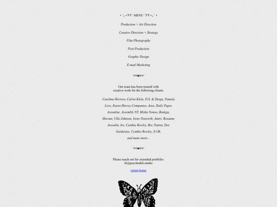 services screenshot