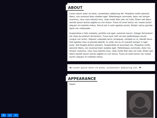 test screenshot