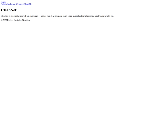 cleannet screenshot