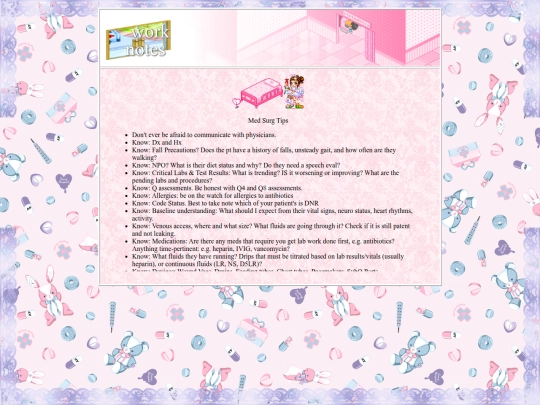 work screenshot