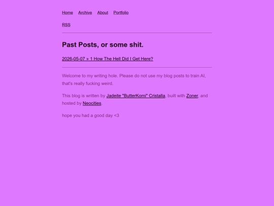 archive screenshot