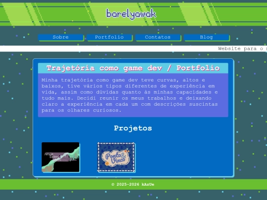 br/portfolio screenshot