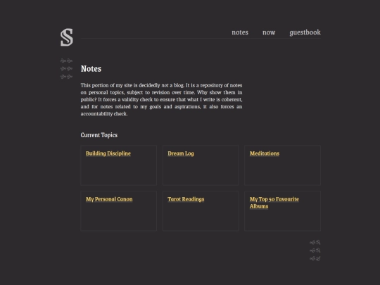 notes screenshot