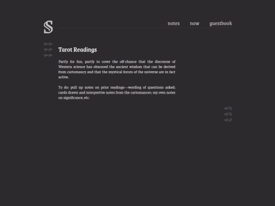 tarot screenshot