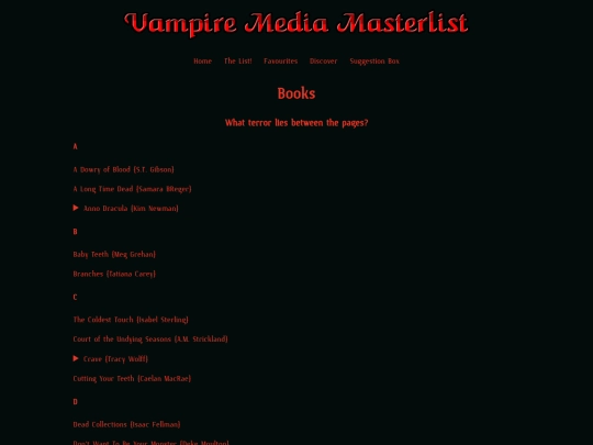books screenshot