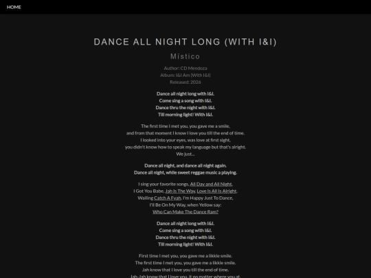 Mistico/DanceAllNightLongWithInI screenshot