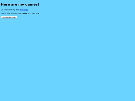 games screenshot