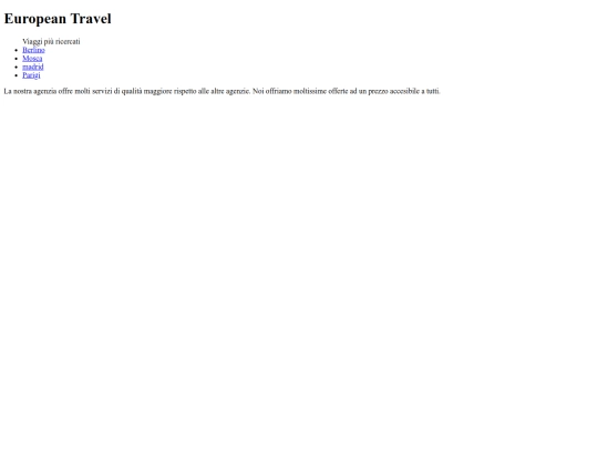 Viaggi screenshot