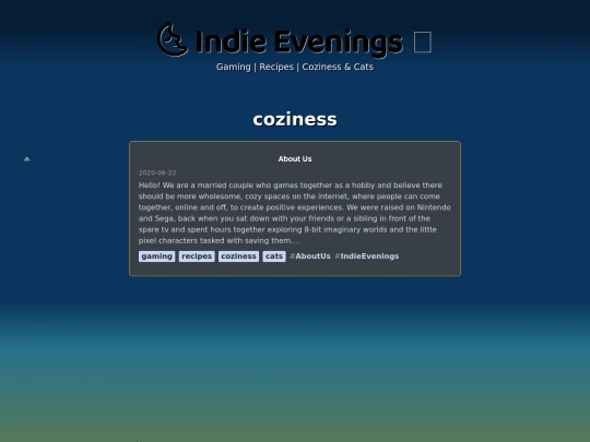 categories/coziness/page/1 screenshot