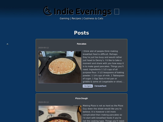 posts/page/2 screenshot