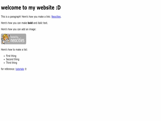 index screenshot