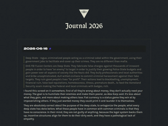 journal/2026 screenshot
