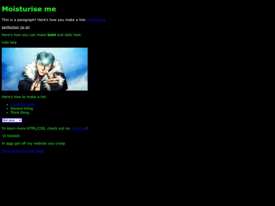 index screenshot
