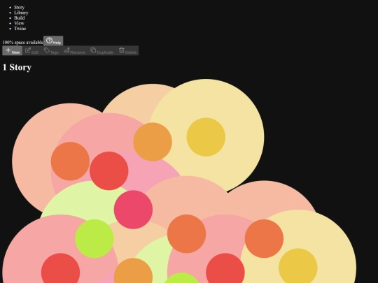 twine/alternate universe screenshot