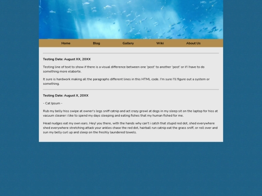 blog screenshot
