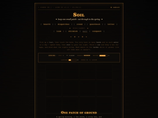 soil screenshot