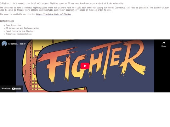 _cfighter screenshot