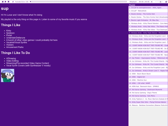 oldhomepage screenshot