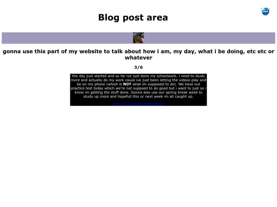 blogplace screenshot