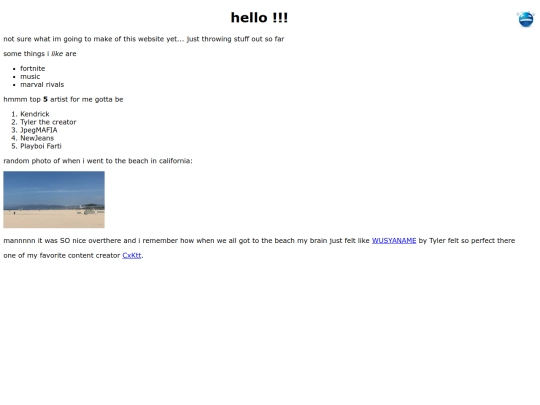 index screenshot