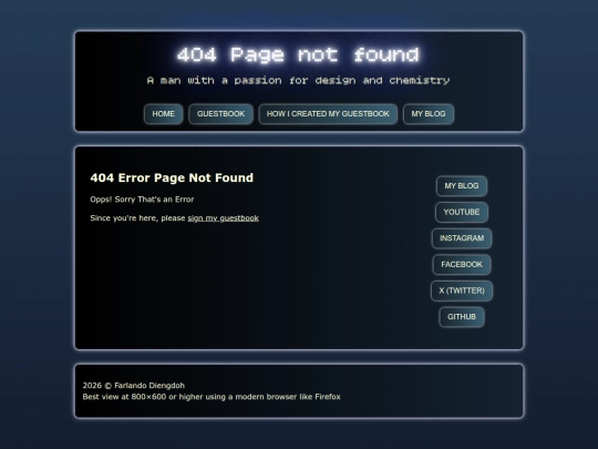 not_found screenshot