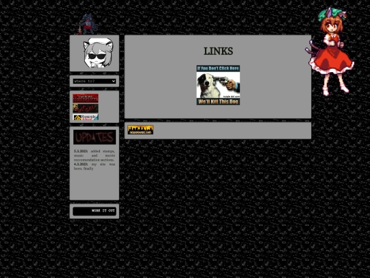 links screenshot