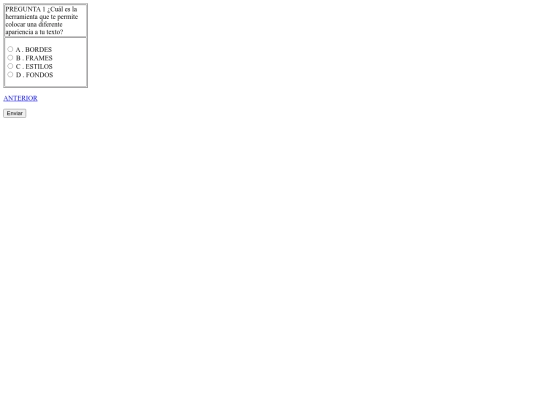examen screenshot