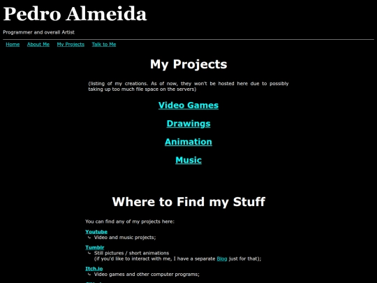 my_projects screenshot
