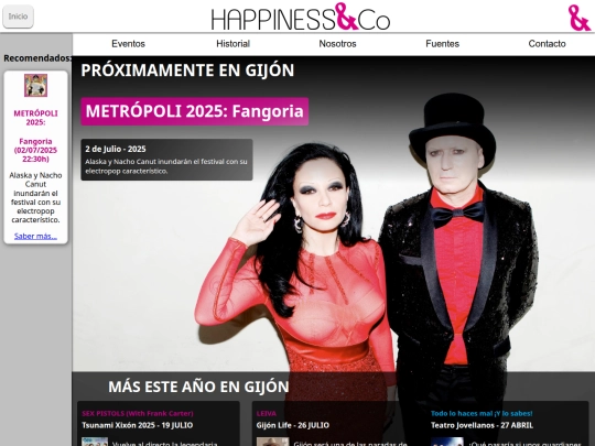 FernandezCeñeraPablo_HappinessAndCo_Home screenshot