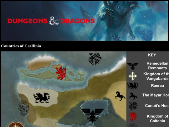 Countries screenshot