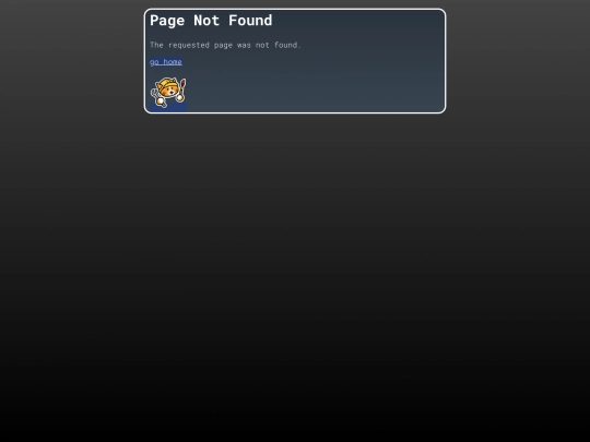 not_found screenshot