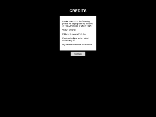 credits screenshot