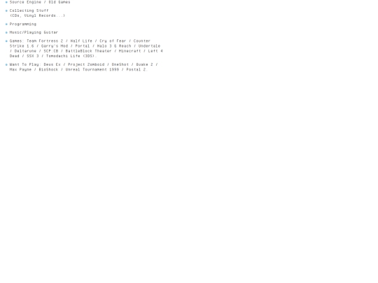 aboutme/interests screenshot