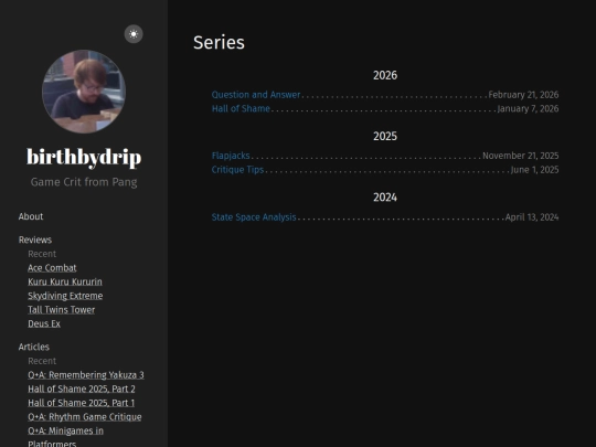 series screenshot