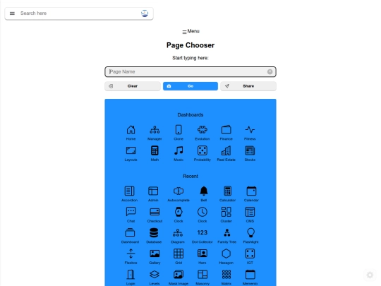 index screenshot