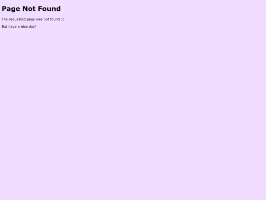 not_found screenshot