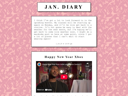 diary/jan26 screenshot